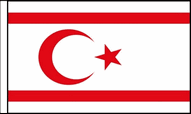 Northern Cyprus Table Flags